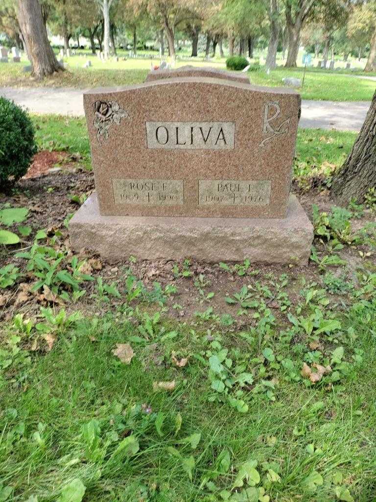 Paul L. Oliva's grave. Photo 2