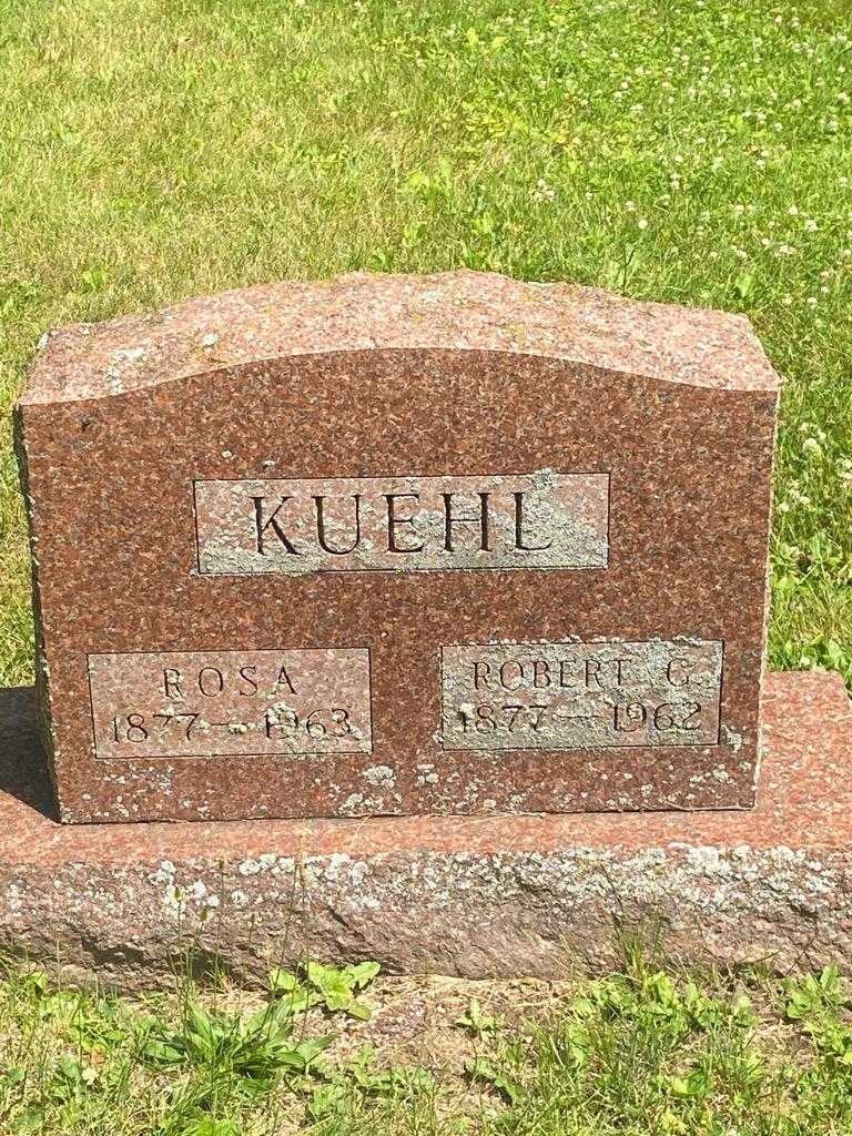 Rosa Kuehl's grave. Photo 3