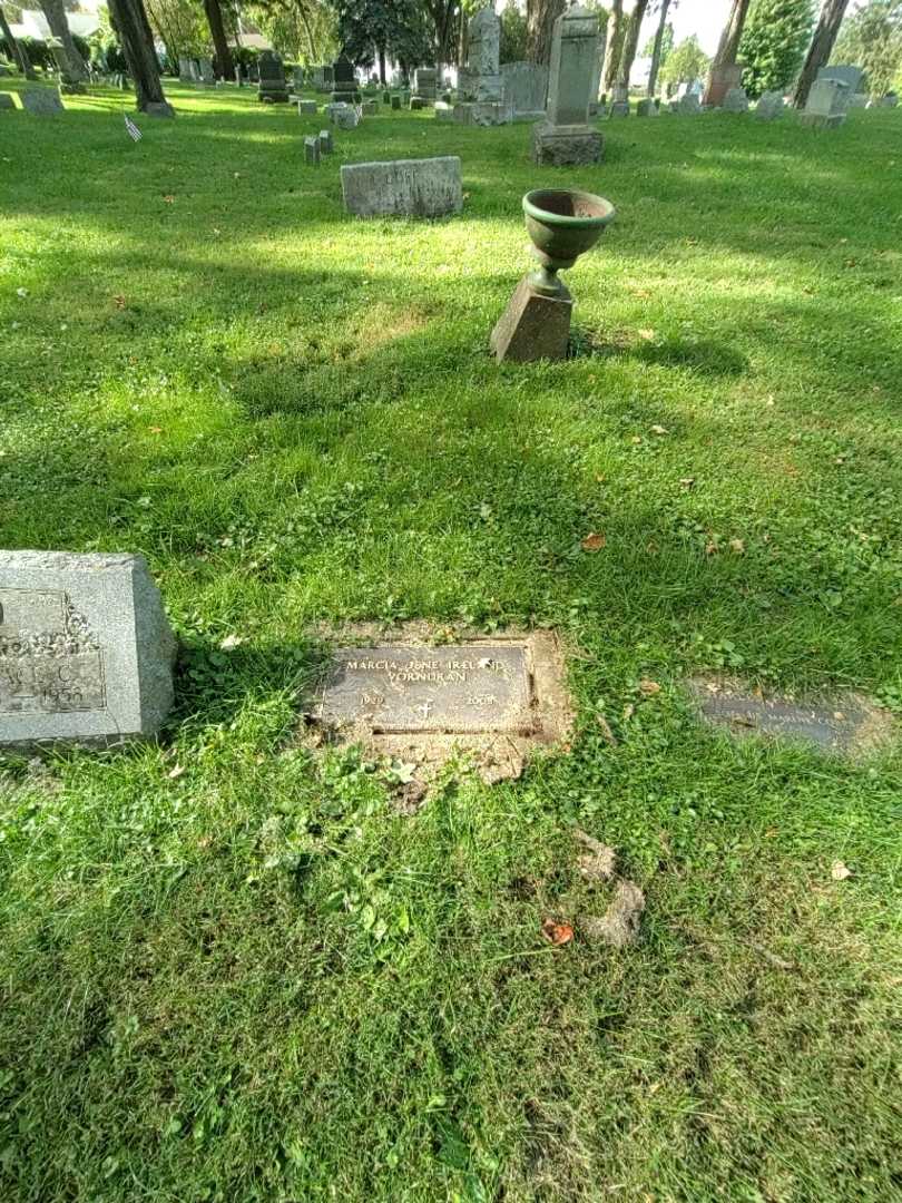 Marcia Jene Vorndran Ireland's grave. Photo 1