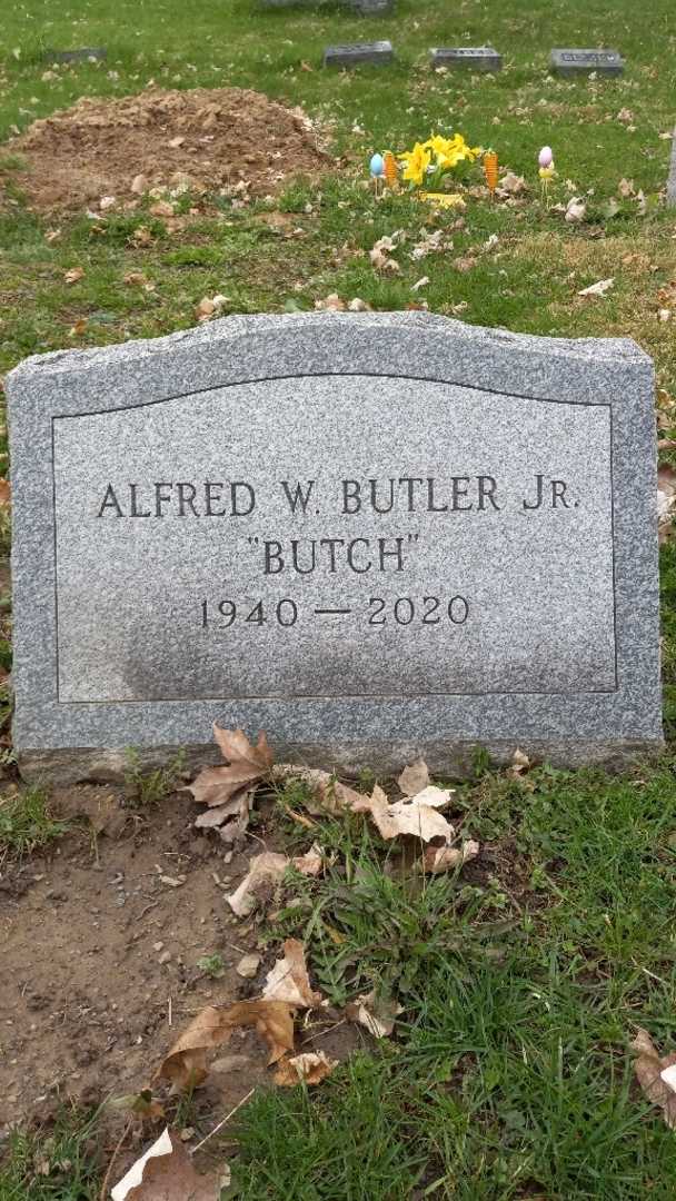 Alfred W. "Butch" Butler Junior's grave. Photo 3