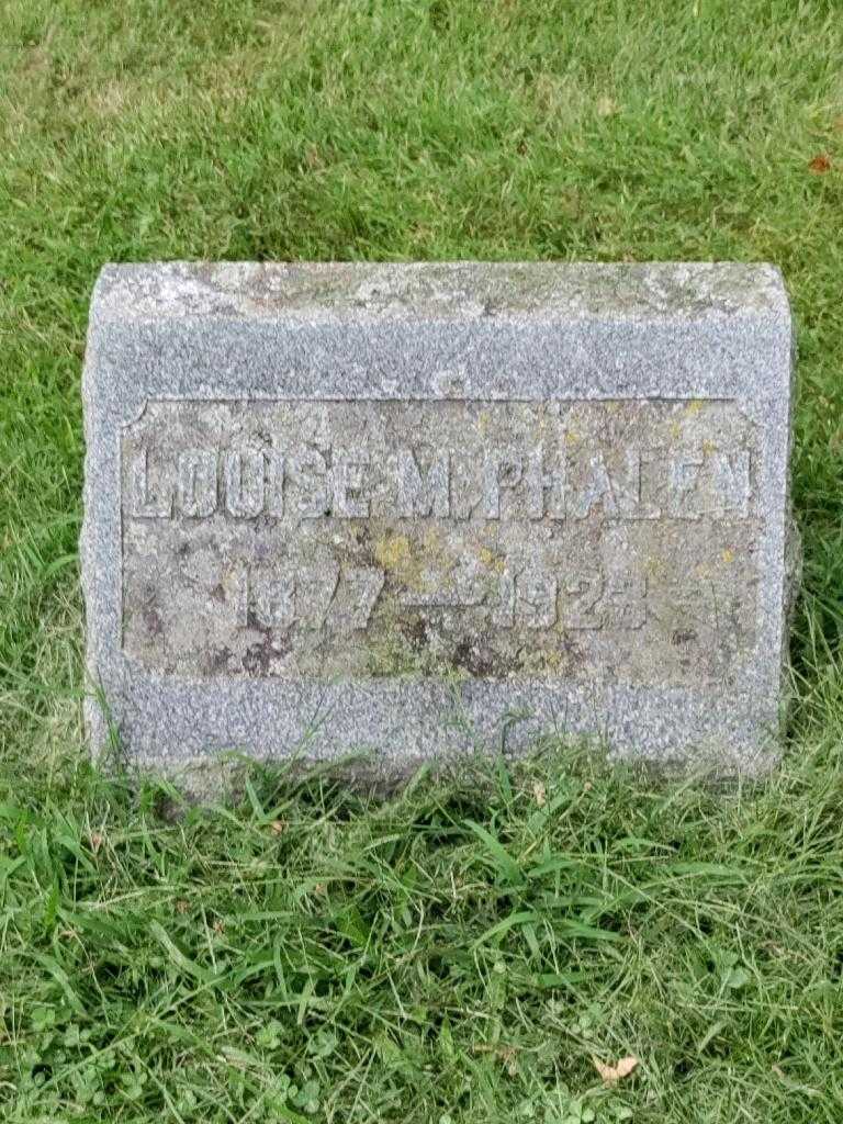 Louise M. Phalen's grave. Photo 3