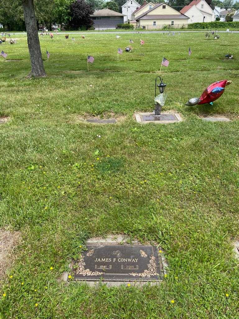 James F. Conway's grave. Photo 2