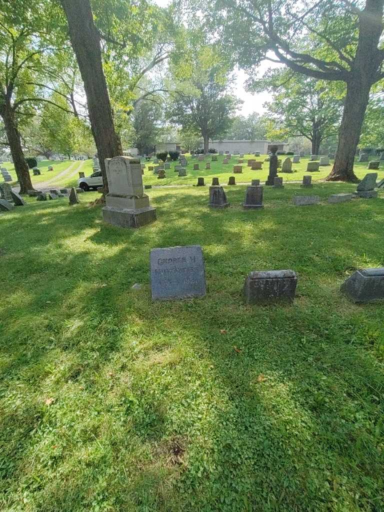 George H. Humphries's grave. Photo 1