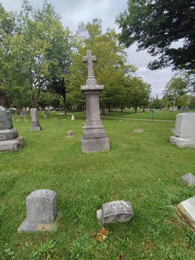 Anna E. Rebholz's grave. Photo 1