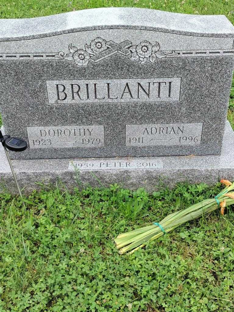 Adrian Brillanti's grave. Photo 3