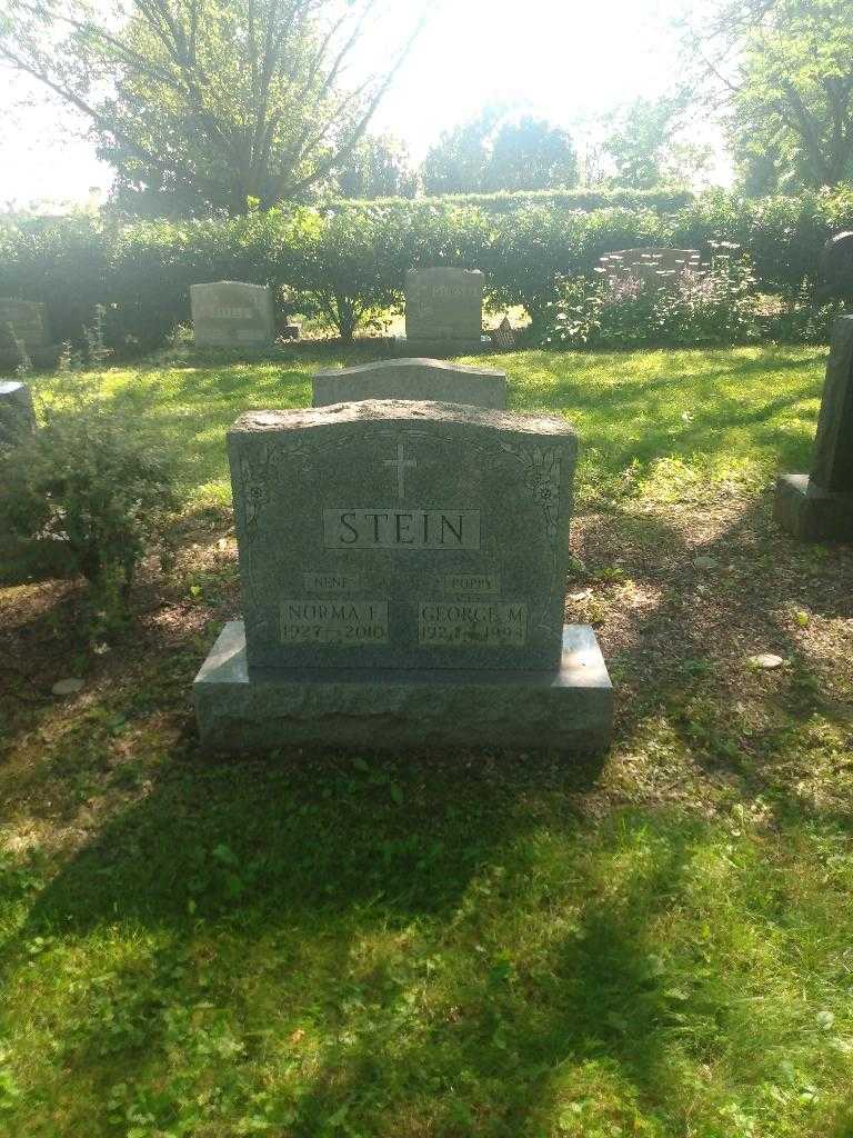 George M. Stein's grave. Photo 1