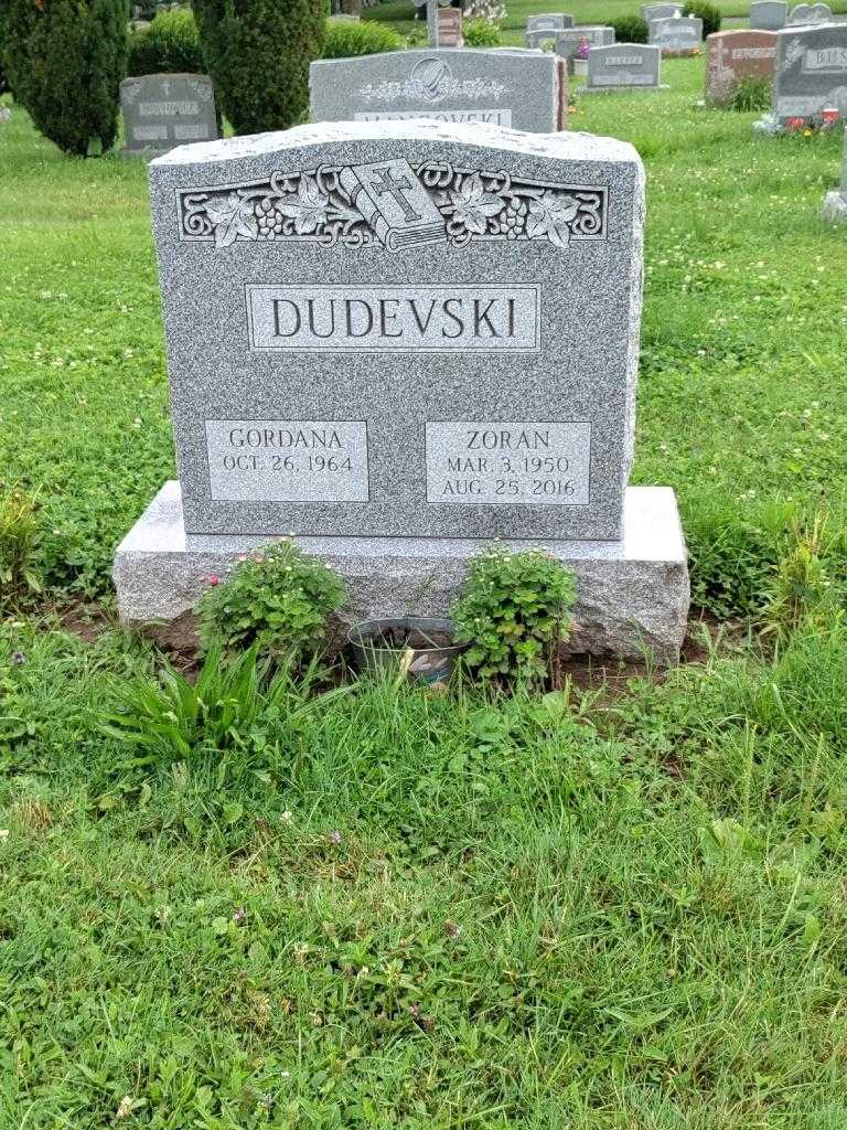 Zoran Dudevski's grave. Photo 2