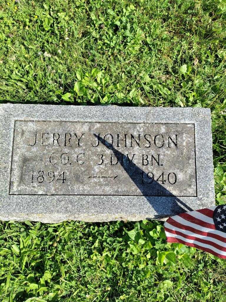 Jerry Johnson's grave. Photo 3