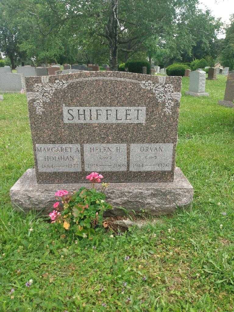 Margaret A. Holihan Shifflet's grave. Photo 1