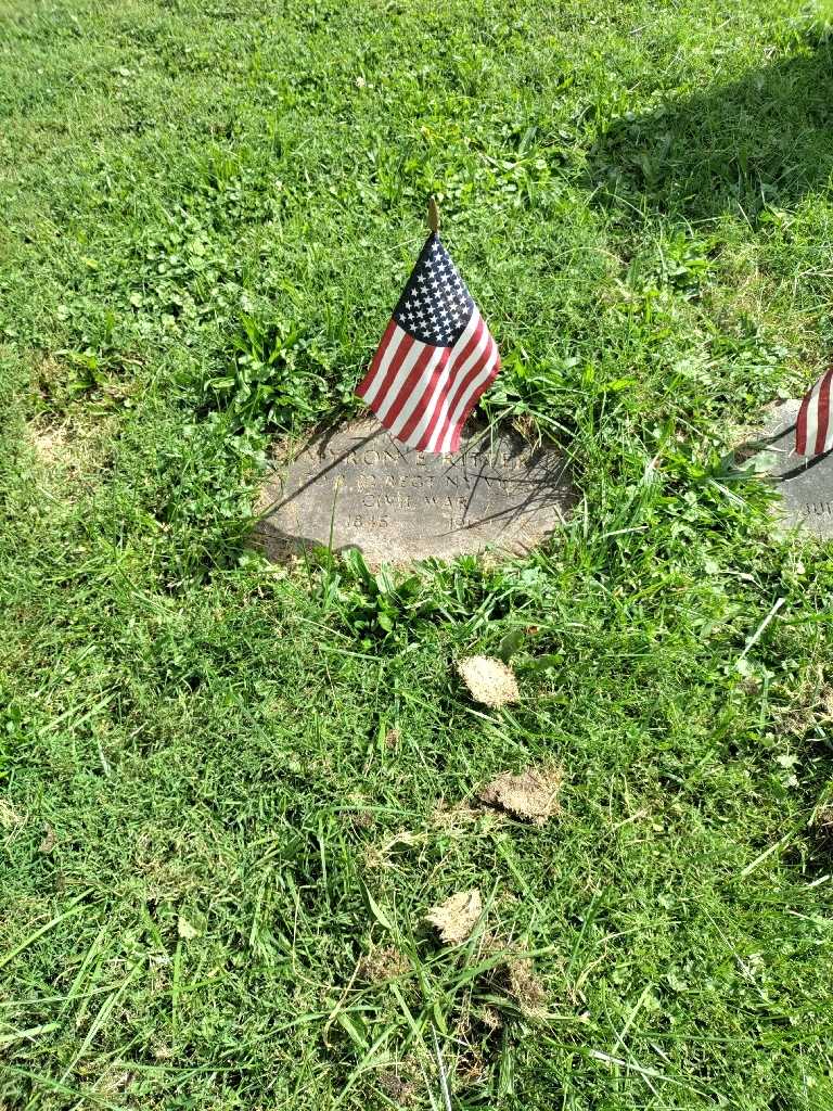 Myron E. Ritter's grave. Photo 2