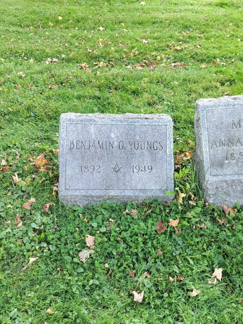 Benjamin G. Youngs's grave. Photo 2