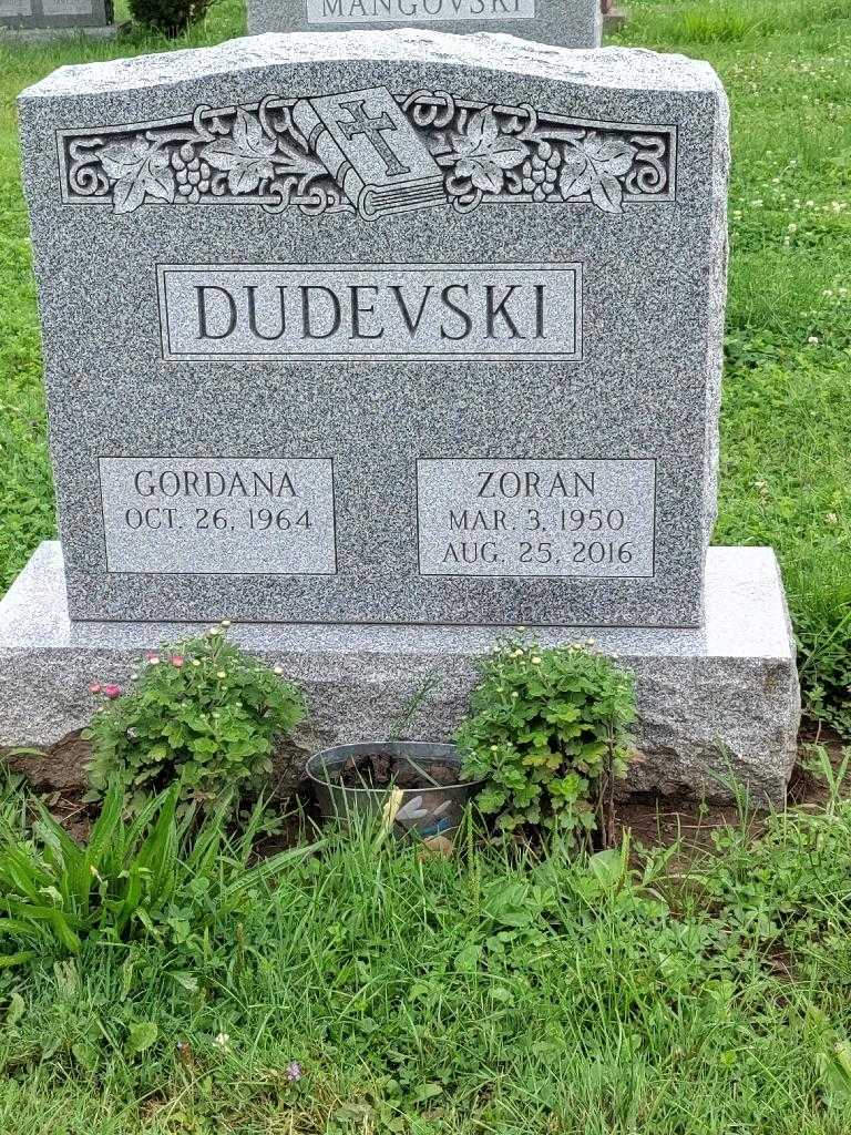 Zoran Dudevski's grave. Photo 3