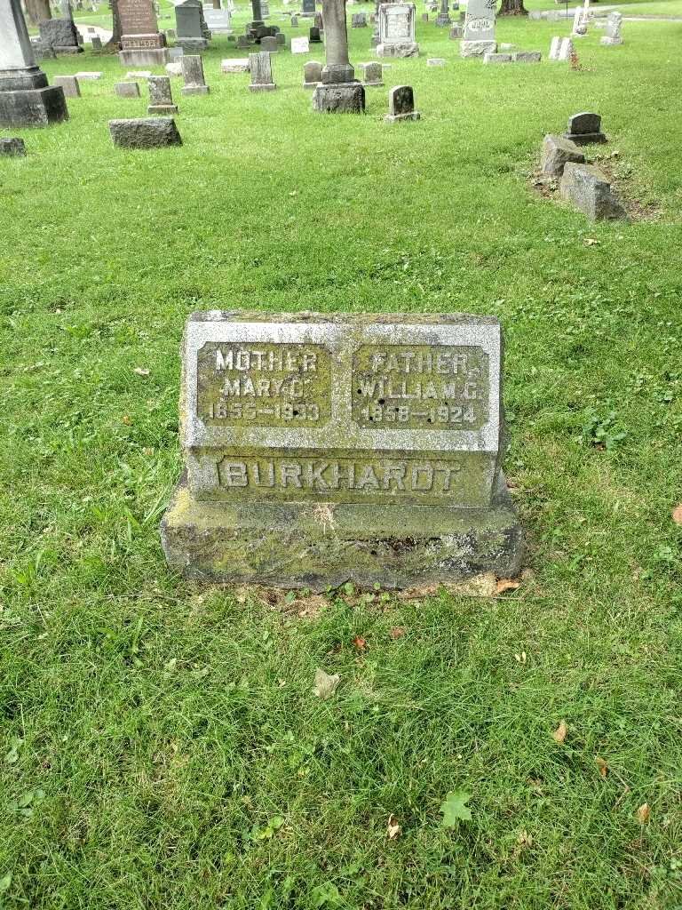William C. Burkhardt's grave. Photo 3