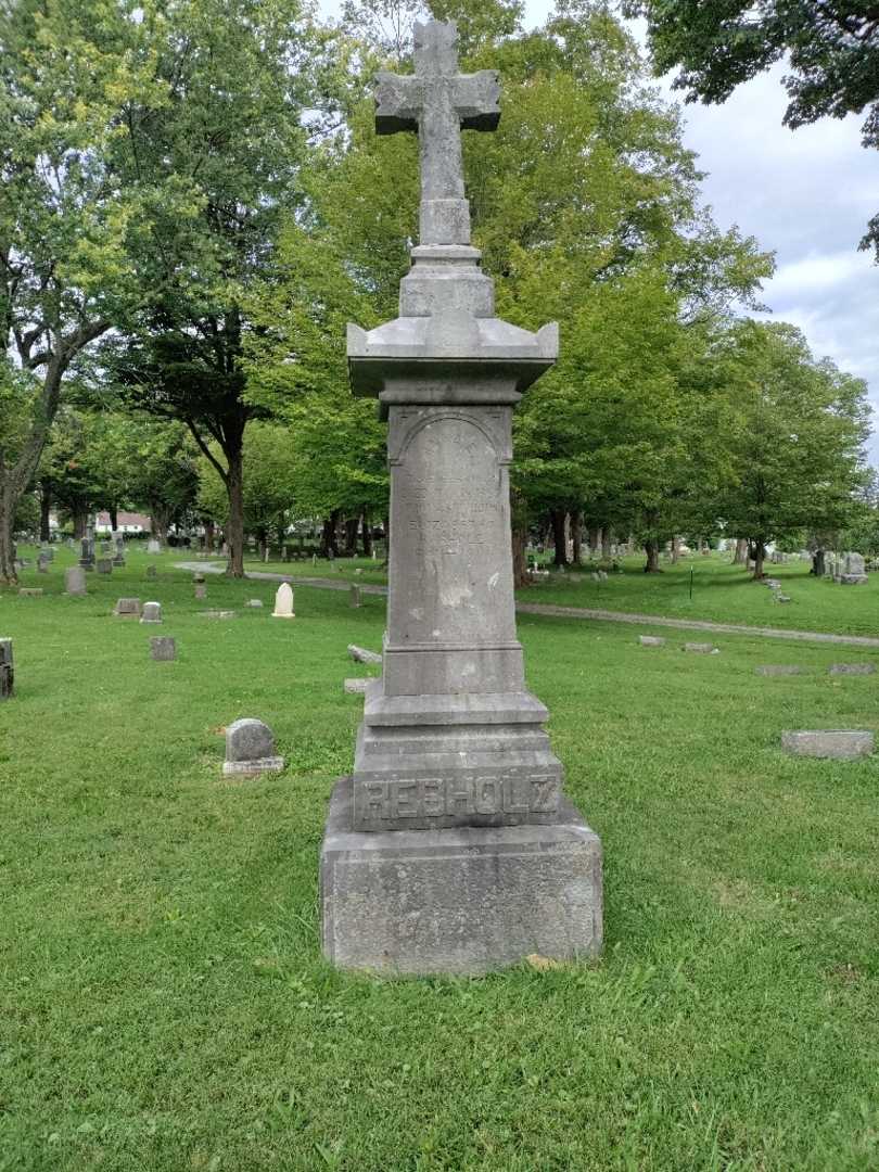 Elizabetha Rebholz's grave. Photo 2