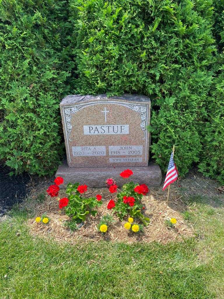 John Pastuf's grave. Photo 2