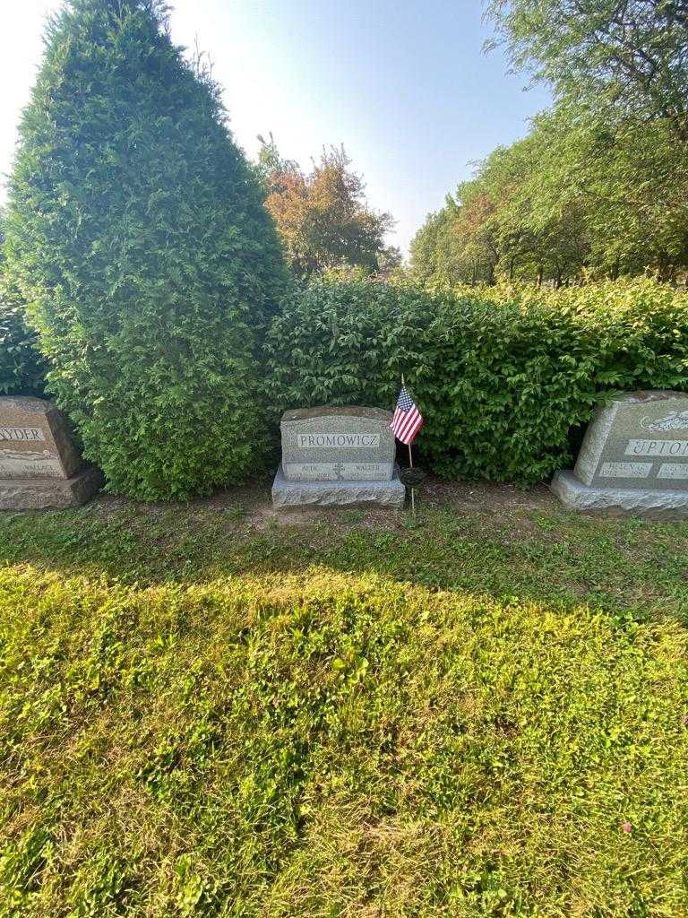 Alta Promowicz's grave. Photo 2