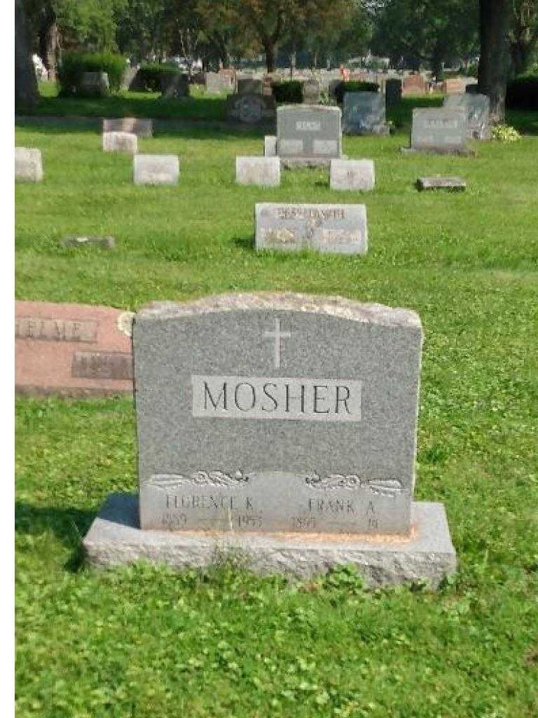 Frank A. Mosher's grave. Photo 3