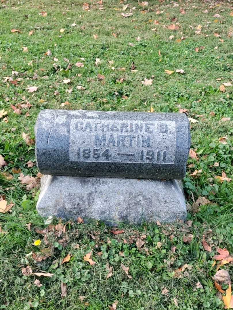 Catherine B. Martin's grave. Photo 2