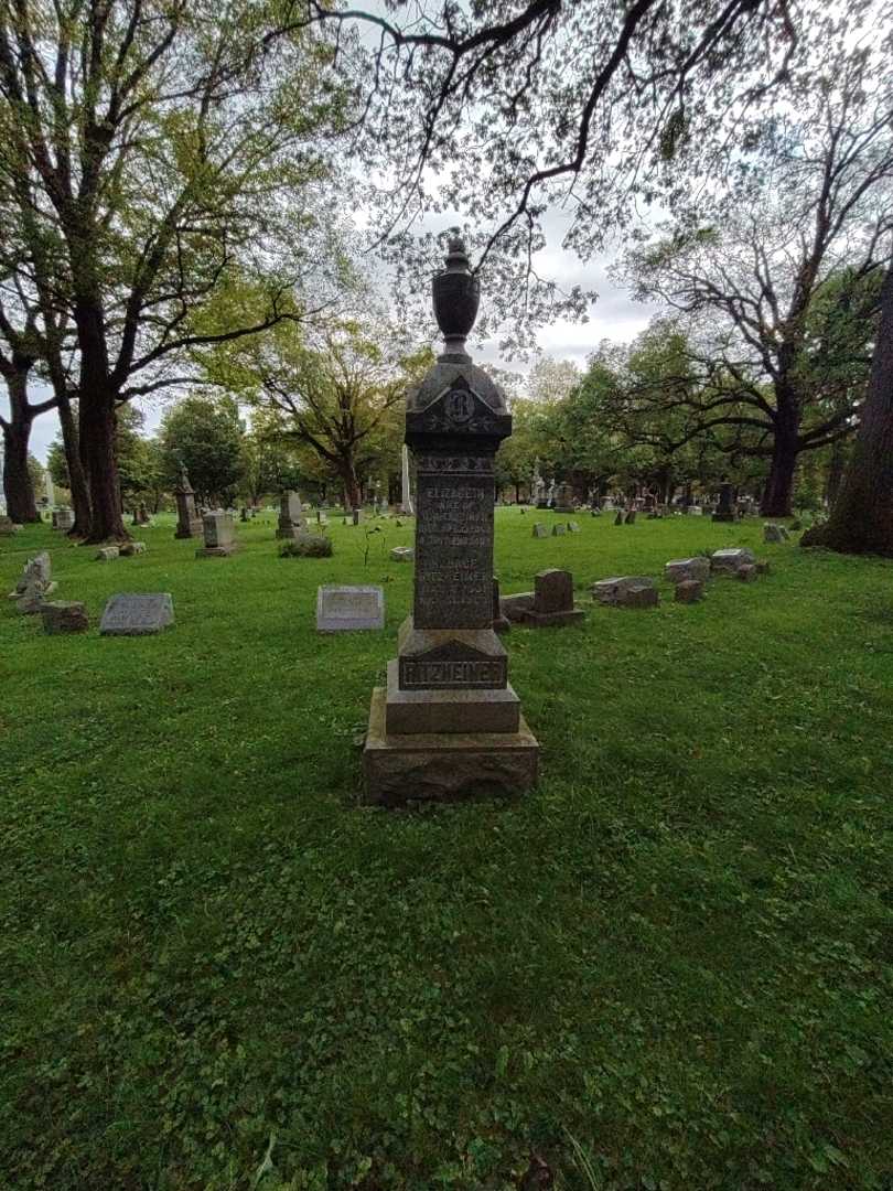 Elizabeth Ritzheimer's grave. Photo 1