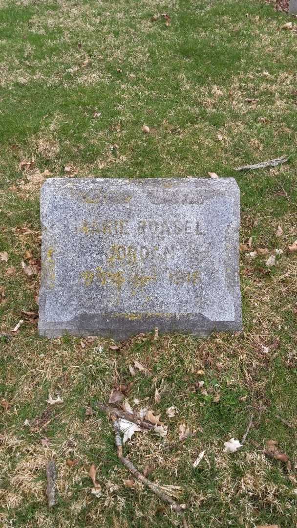 Marie Roasel Jordan's grave. Photo 17