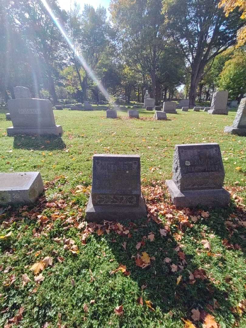 Sophia Rosbach's grave. Photo 1