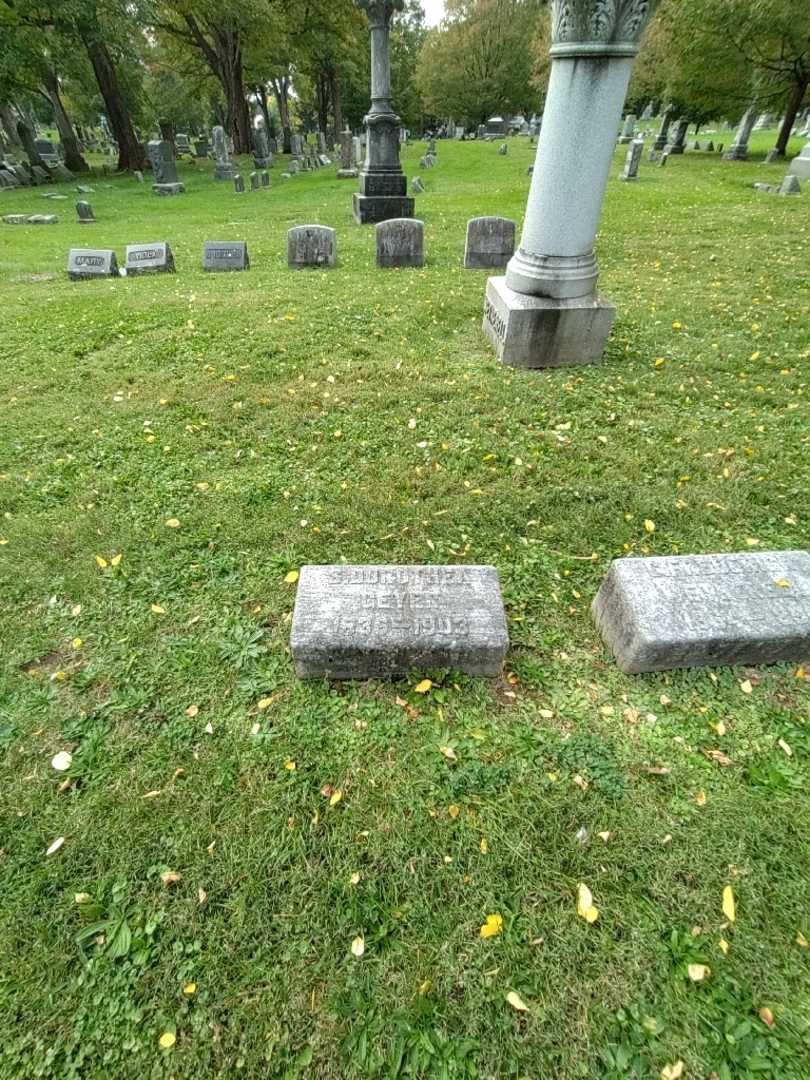 Stephane Dorothea Geyer's grave. Photo 1