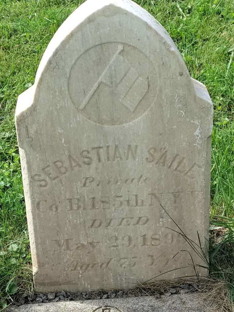 Sebastian Saile's grave. Photo 3