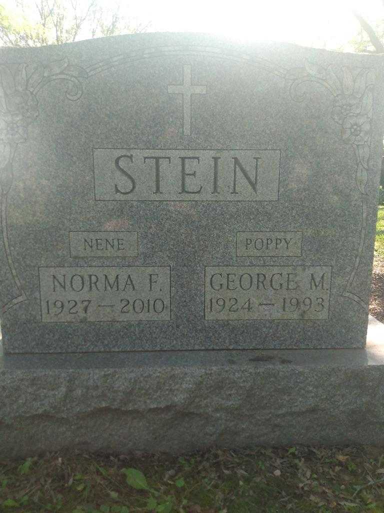 Norma F. Stein's grave. Photo 3