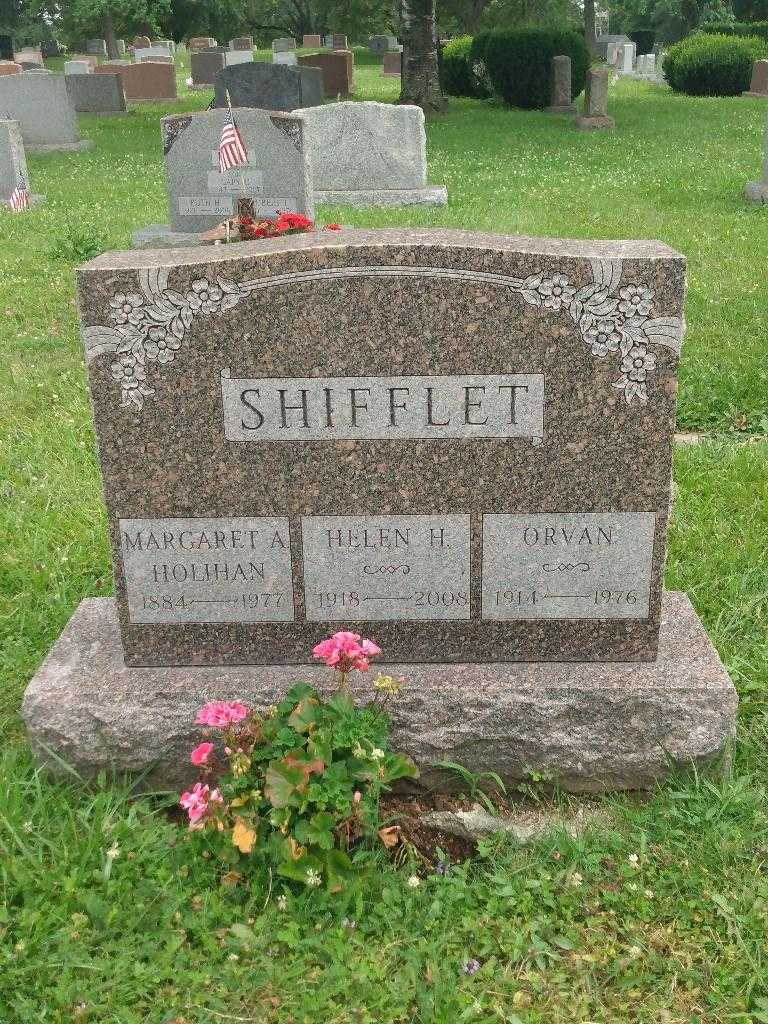 Margaret A. Holihan Shifflet's grave. Photo 2