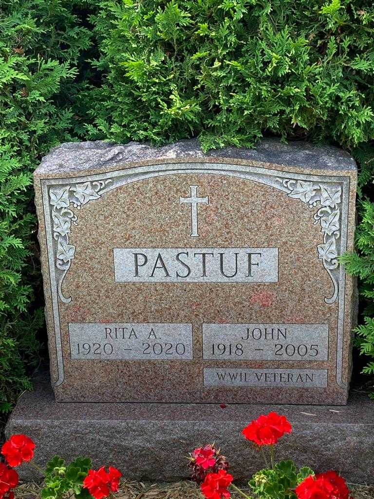 John Pastuf's grave. Photo 3