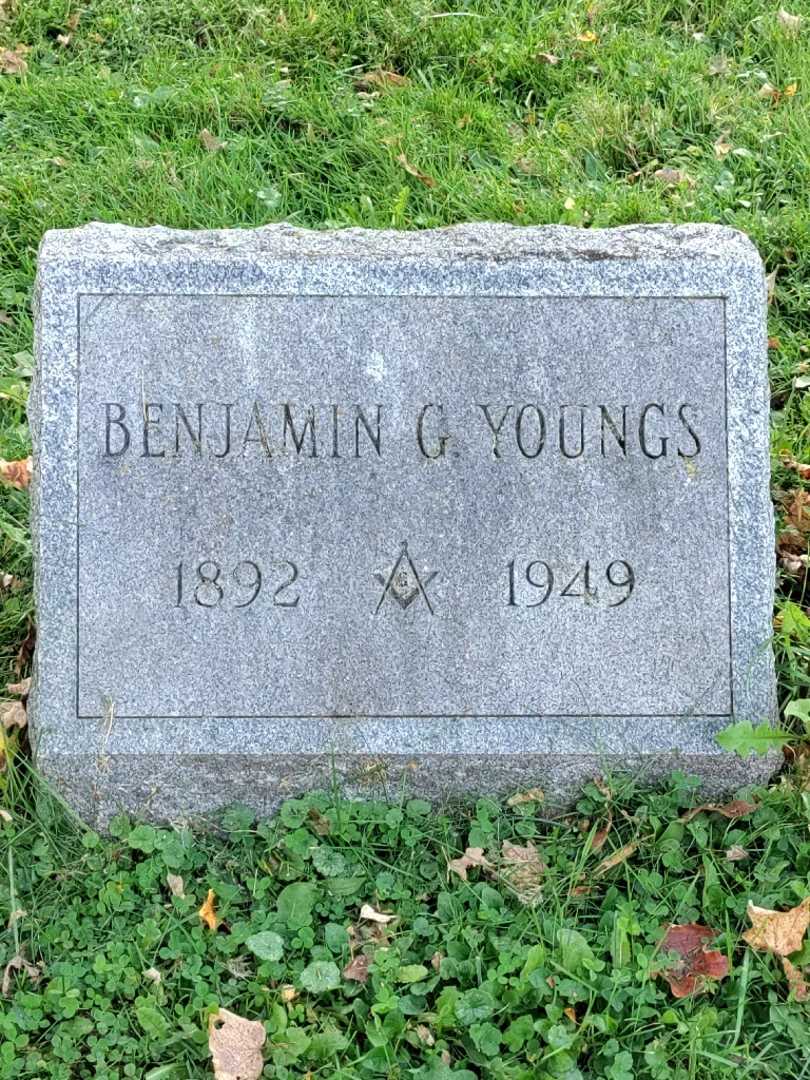 Benjamin G. Youngs's grave. Photo 3