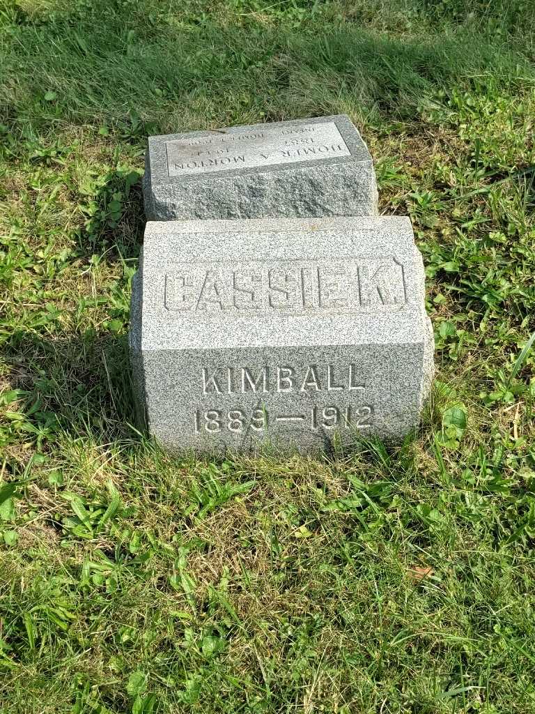 Cassie K. Kimball's grave. Photo 2