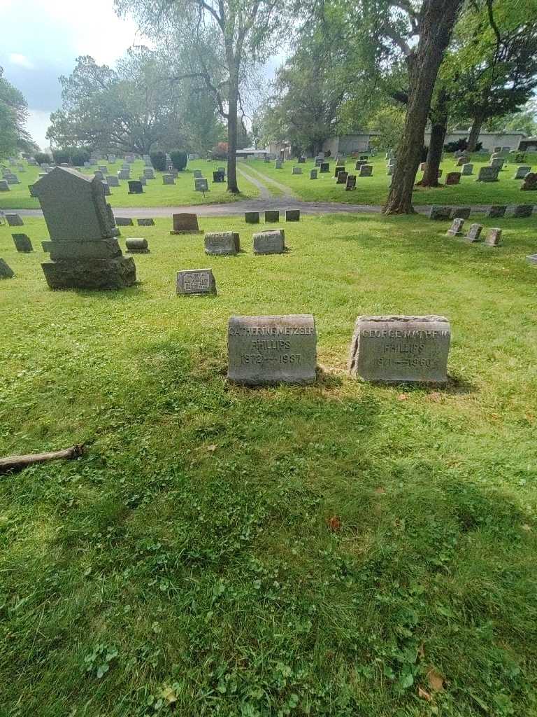 Catherine Metzger Phillips's grave. Photo 1