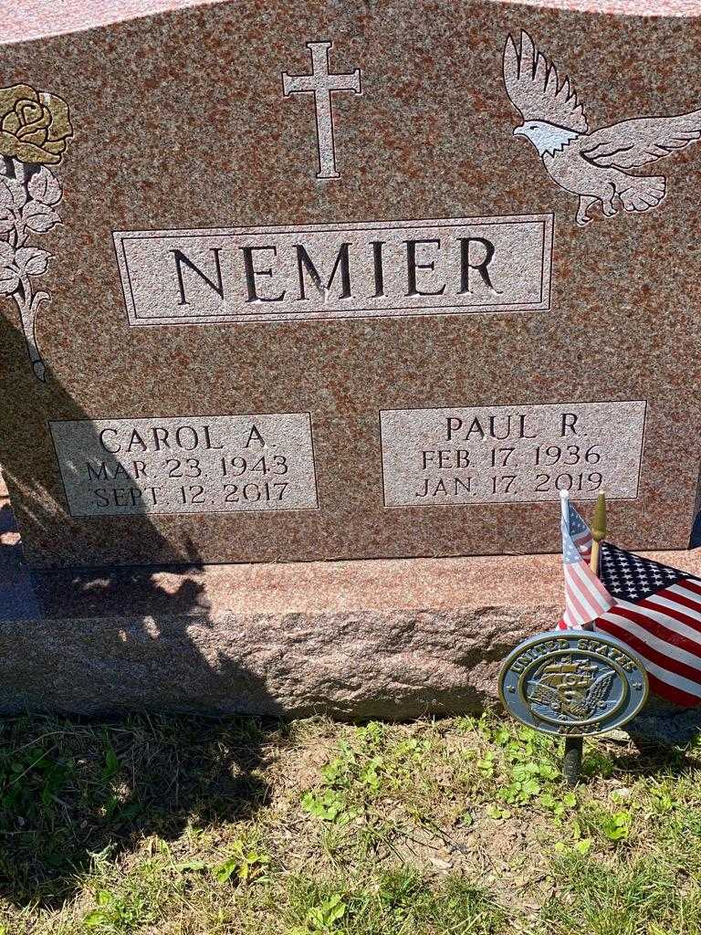 Paul R. Nemier's grave. Photo 3