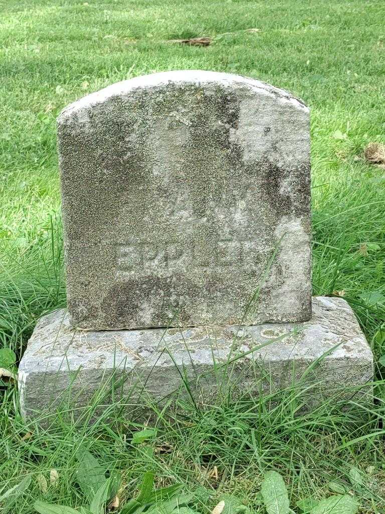 Frank Eppler's grave. Photo 3