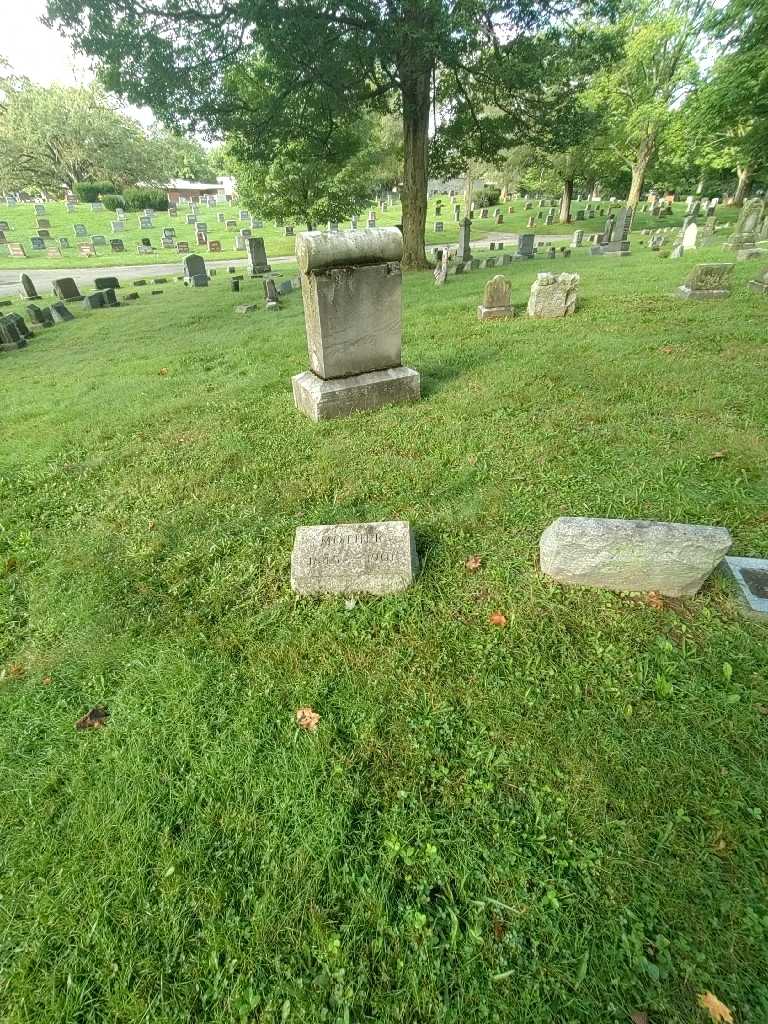 Mary Walch's grave. Photo 1