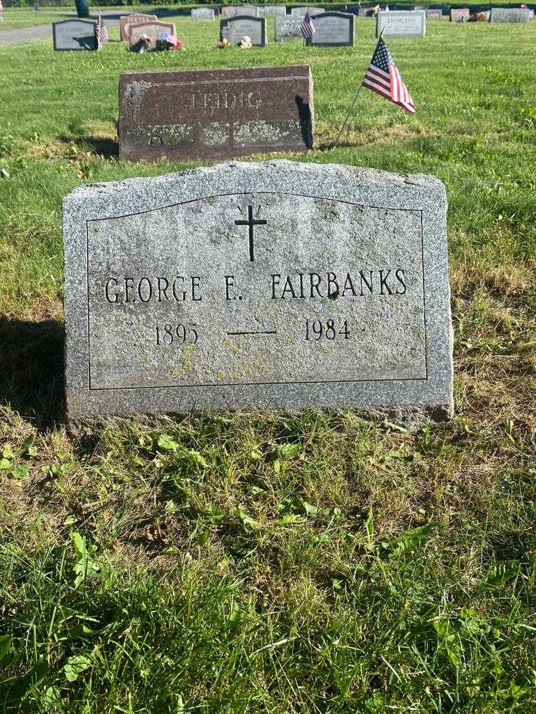 George F. Fairbanks's grave. Photo 3