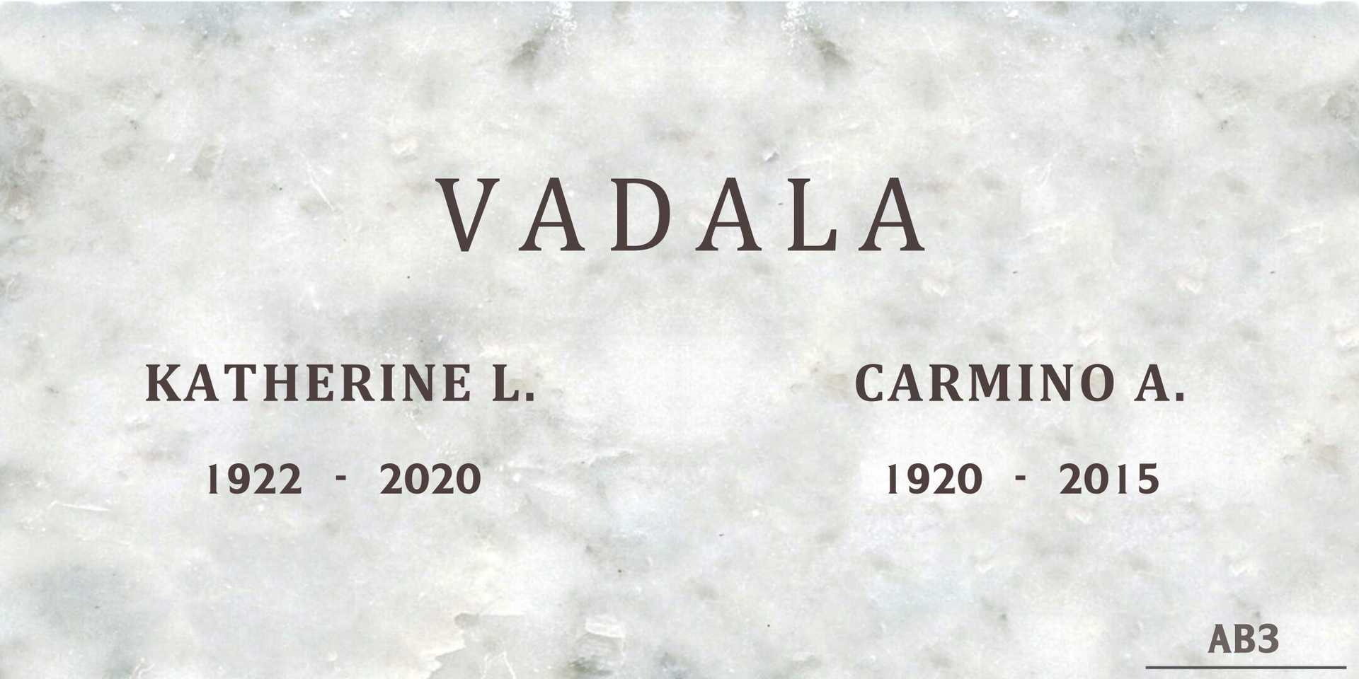 Carmino A. Vadala's grave