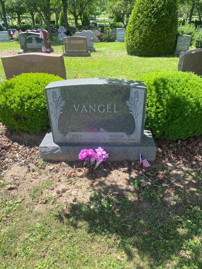 Helen Vangel's grave. Photo 2
