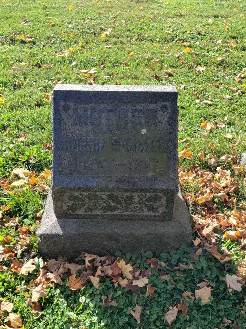 Sophia Rosbach's grave. Photo 2