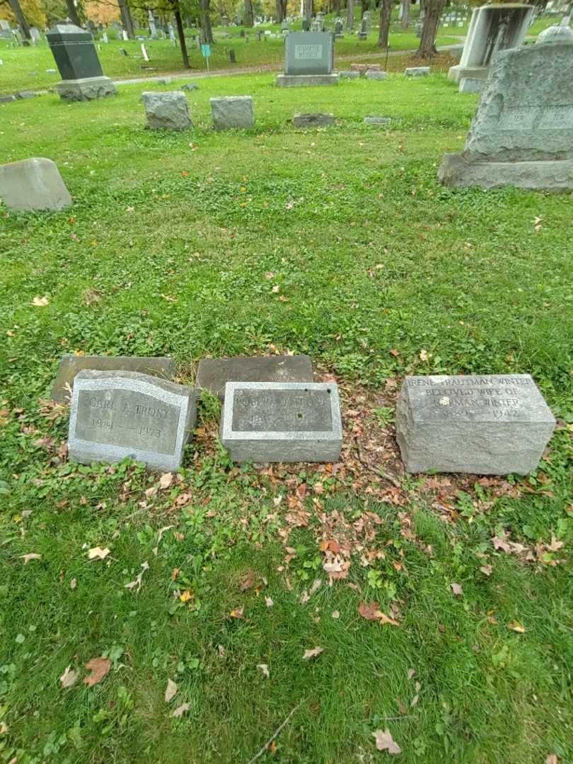 Robert J. Trost's grave. Photo 1