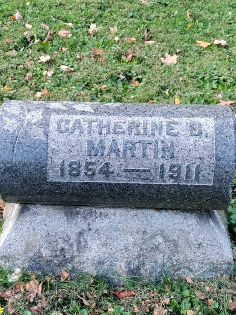 Catherine B. Martin's grave. Photo 3