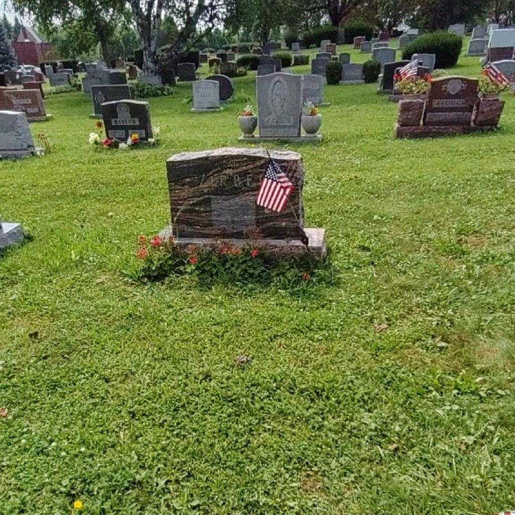 Harvey C. Zirbel's grave. Photo 4