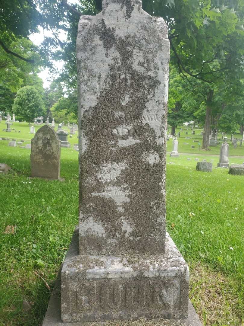 Catherine C. Coon Egan's grave. Photo 1