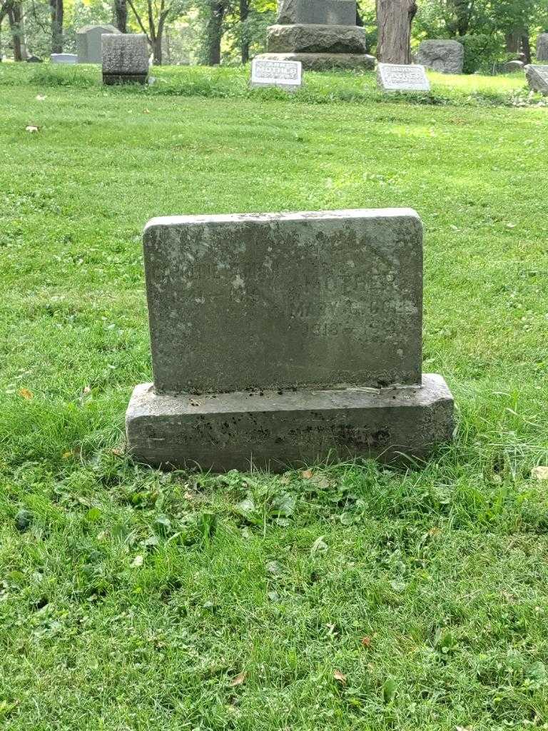 Caroline Barron's grave. Photo 2