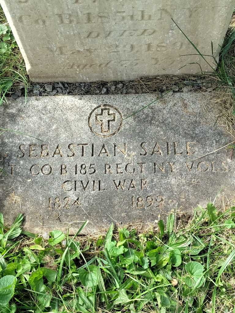 Sebastian Saile's grave. Photo 4