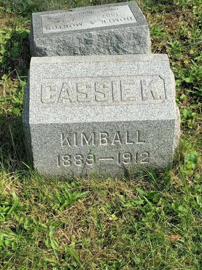 Cassie K. Kimball's grave. Photo 4