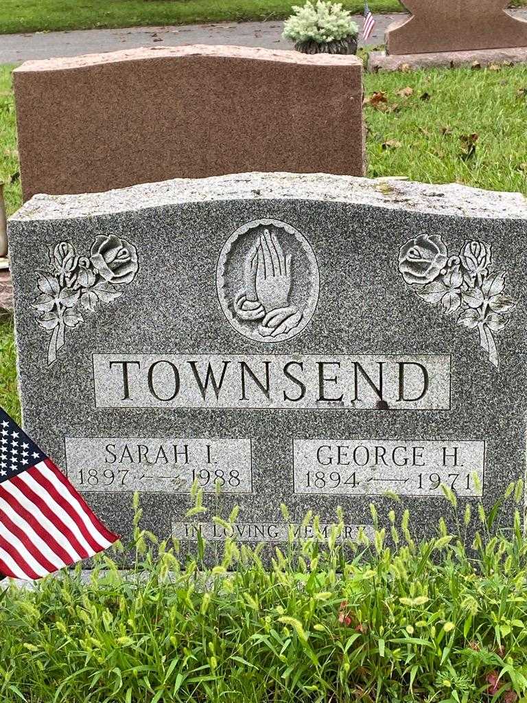 George H. Townsend's grave. Photo 3