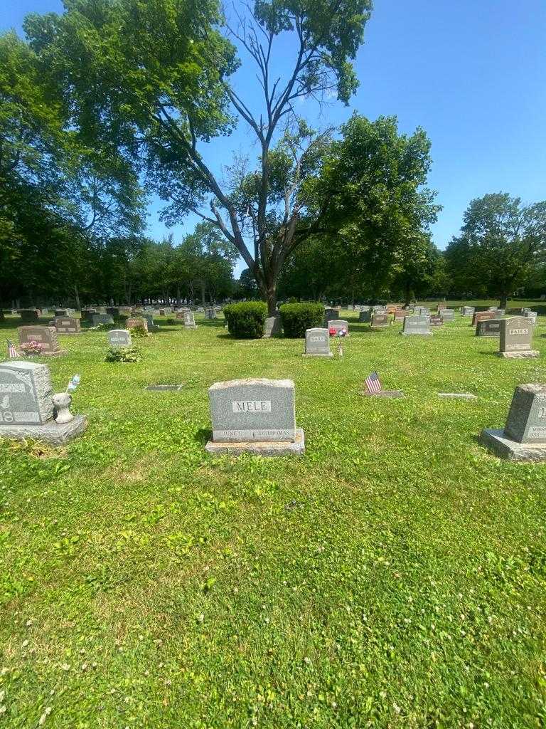 Thomas D. Mele's grave. Photo 1