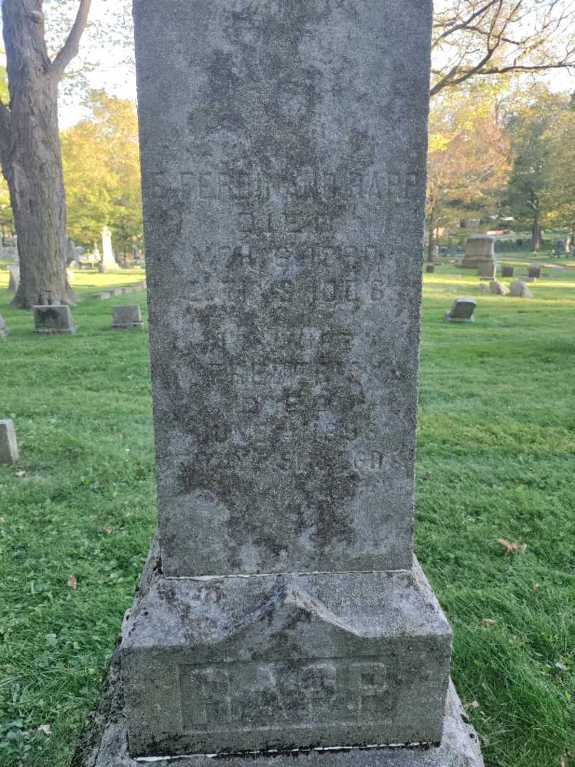 Emmanuel Ferdinand Rapp's grave. Photo 3